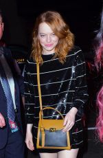 EMMA STONE Arrives at SNL After-party in New York 04/13/2019