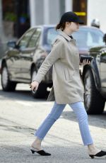 EMMA STONE Out in Los Angeles 04/03/2019