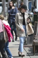 EMMA STONE Out in Los Angeles 04/03/2019