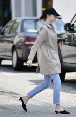 EMMA STONE Out in Los Angeles 04/03/2019