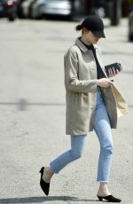 EMMA STONE Out in Los Angeles 04/03/2019