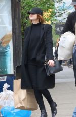 EMMA STONE Out Shopping in New York 04/30/2019