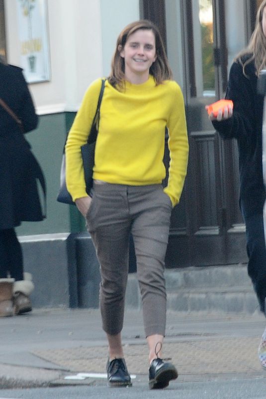 EMMA WATSON Out for Lunch in London 04/26/2019