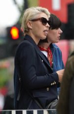 EMMA WILLIS Out Shopping in London 04/24/2019