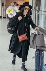 EVA GREEN at Heathrow Airport in London 04/16/2019
