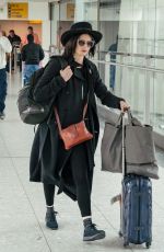 EVA GREEN at Heathrow Airport in London 04/16/2019