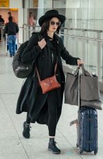 EVA GREEN at Heathrow Airport in London 04/16/2019