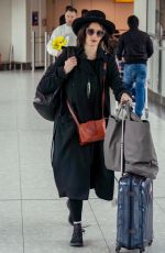 EVA GREEN at Heathrow Airport in London 04/16/2019
