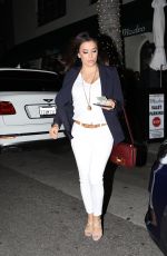 EVA LONGORIA at Madeo Restaurant in Beverly Hills 04/11/2019