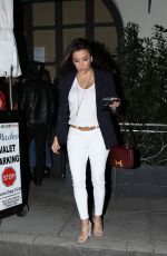 EVA LONGORIA at Madeo Restaurant in Beverly Hills 04/11/2019