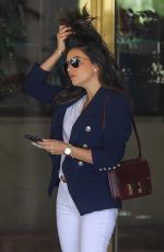 EVA LONGORIA Leaves Sunset Tower in Los Angeles 04/06/2019