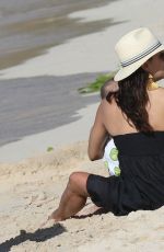 EVA LONGORIA on Vacation in Saint Barth 04/21/2019