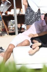 EVA LONGORIA on Vacation in Saint Barth 04/21/2019