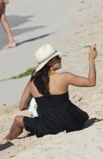 EVA LONGORIA on Vacation in Saint Barth 04/21/2019
