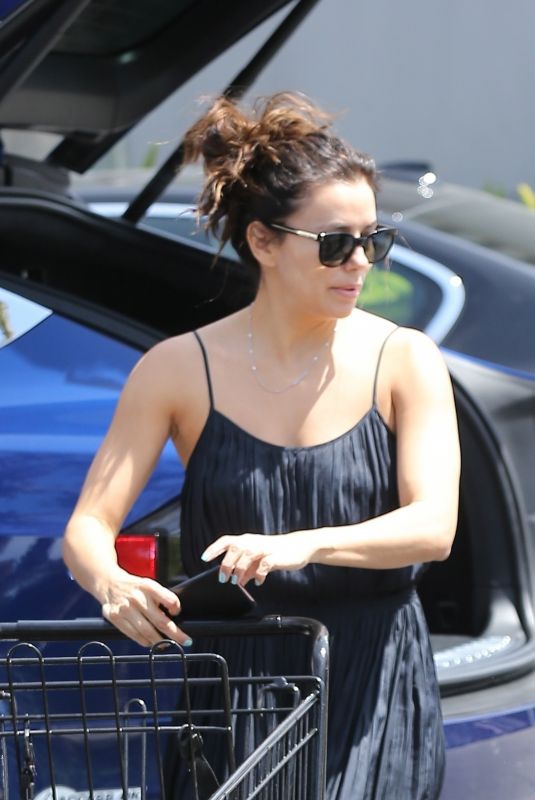 EVA LONGORIA Out Shopping in Los Angeles 04/14/2019