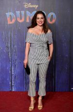EVA MARCIEL at Dumbo Premiere in Madrid 03/28/2019