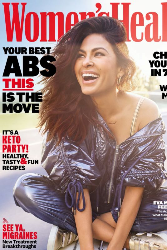 EVA MENDES on the Cover of Women