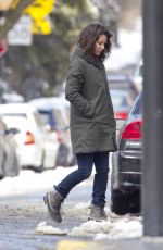 EVANGELINE LILLY on the Set of Dreamland in Montreal 04/12/2019