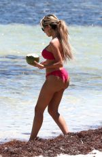 FARRAH ABRAHAM in Bikini at a Beach in Tulum 04/10/2019