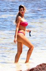 FARRAH ABRAHAM in Bikini at a Beach in Tulum 04/10/2019