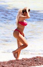 FARRAH ABRAHAM in Bikini at a Beach in Tulum 04/10/2019