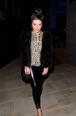 FAYE BROOKES and VICTORIA EKANOYE at Foodwell Restaurant in Manchester 04/03/2019