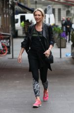 FAYE TOZER Arrives at Global Radio in London 04/30/2019
