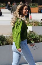 FERNE MCCANN Leaves ITV Studios in London 04/10/2019