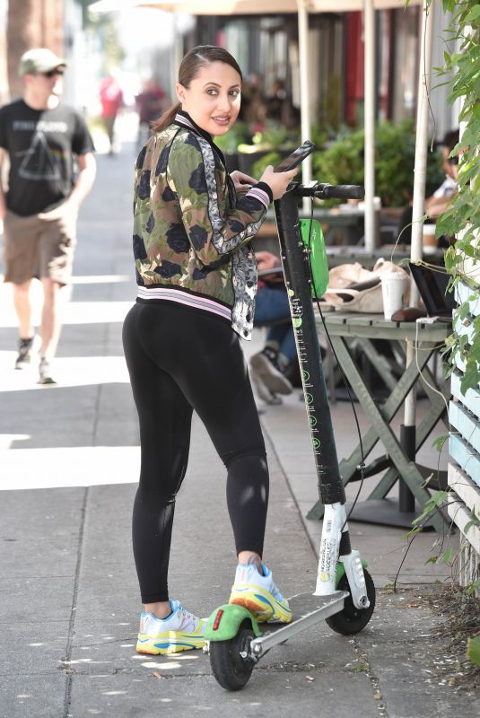 FRANCIA RAISA Out and About in Los Angeles 04/01/2019