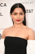 FREIDA PINTO at Only Premiere at Tribeca Film Festival 04/27/2019