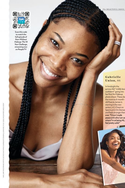 GABRIELLE UNION in People Magazine, May 2019
