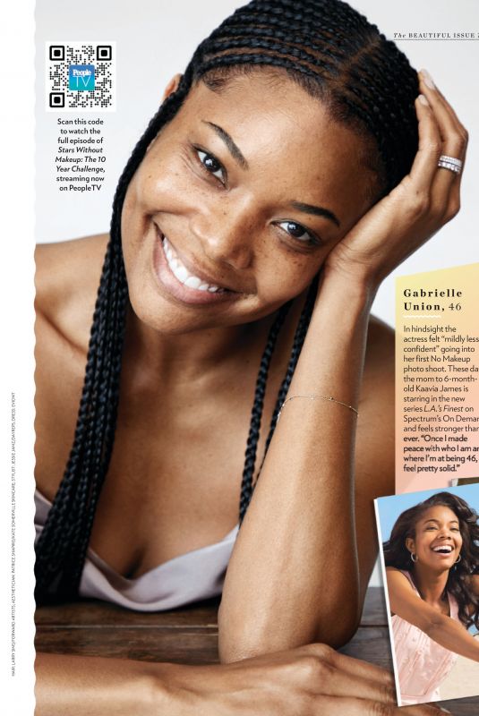 GABRIELLE UNION in People Magazine, May 2019