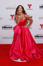 GABY ESPINO at 2019 Billboard Latin Music Awards Press Room in Las Vegas 04/25/2019
