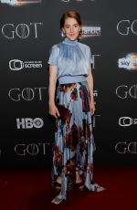 GEMMA WHELAN at Game of Thrones, Season 8 Premiere in Belfast 04/12/2019