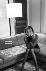 GEORGIA GRACE MARTIN on the Set of a Photoshoot, 2019