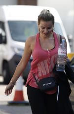 GEORGIA KOUSOULOU Leaves a Gym in Essex 03/29/2019
