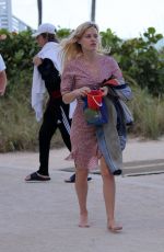 GEORGIA MAY JAAGER Out in Miami 03/31/2019