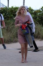 GEORGIA MAY JAAGER Out in Miami 03/31/2019
