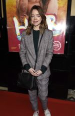 GEORGIA TAYLOR at Hair the Musical Opening Night in Manchester 04/09/2019