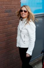 GERI HALLIWELL Arrives at Recording Studio in London 04/15/2019