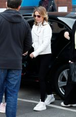 GERI HALLIWELL Arrives at Recording Studio in London 04/15/2019