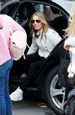 GERI HALLIWELL Arrives at Recording Studio in London 04/15/2019