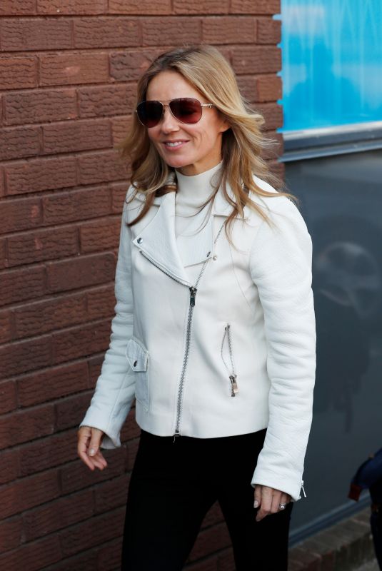 GERI HALLIWELL Arrives at Recording Studio in London 04/15/2019