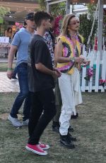 GIGI HADID at 20109 Coachella Valley Music and Arts Festival in Indio 04/12/2019