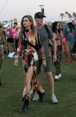 GIGI HADID at Coachella Valley Music and Arts Festival in Indio 04/13/2019