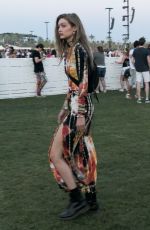 GIGI HADID at Coachella Valley Music and Arts Festival in Indio 04/13/2019