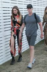 GIGI HADID at Coachella Valley Music and Arts Festival in Indio 04/13/2019