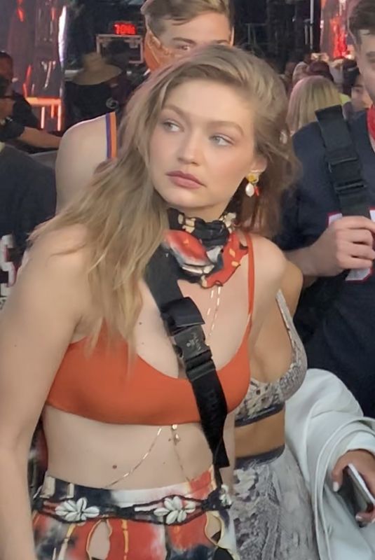 GIGI HADID at Virgil Abloh