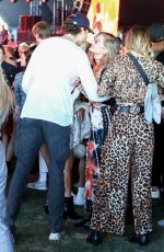 GIGI HADID, OLIVIA CULPO and KENDALL JENNER at Virgil Abloh’s DJ Set at Coachella 04/13/2019