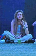 GIGI HADID Out at Coachella Music Festival 04/14/2019